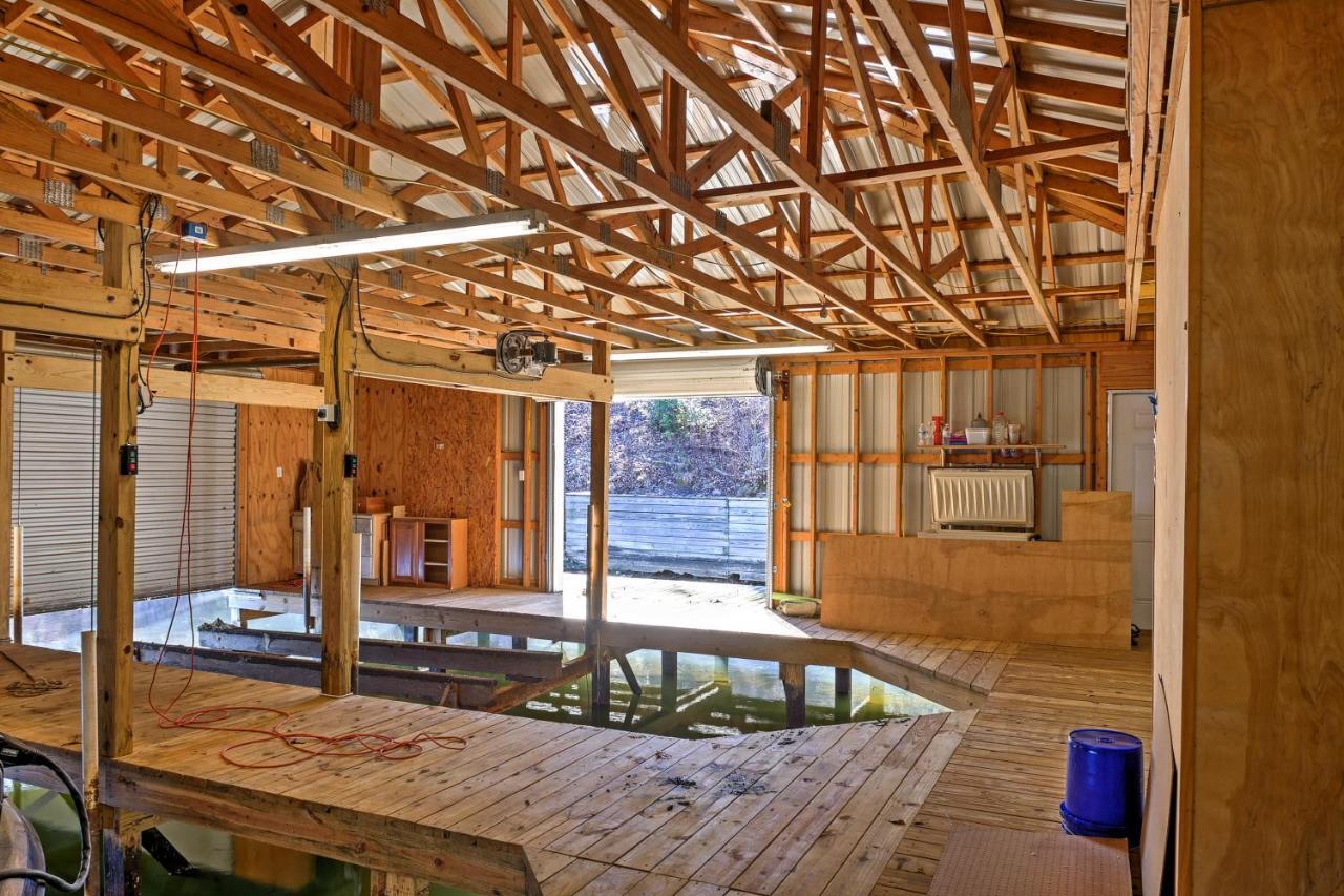 Paradise Cove Cabin With Boathouse And Dock Guntersville Buitenkant foto